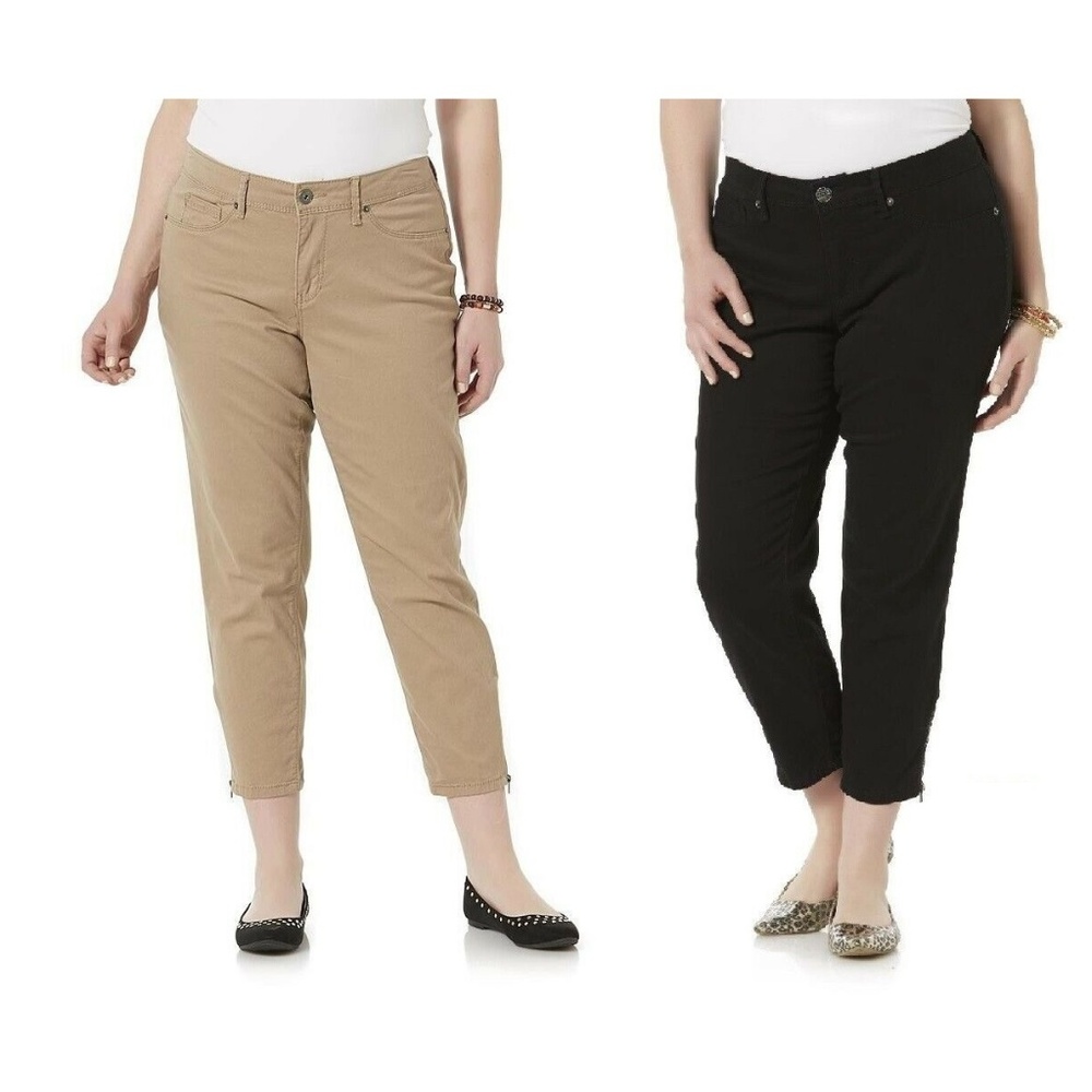 Womens Ankle Pants Simply Emma size 16W, 24W NEW